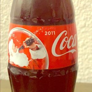 Collectible 2011 Coca-Cola Christmas 8 oz Bottle